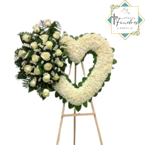 CORONA CORAZON TOPIARIO PLUS Y ATRIL